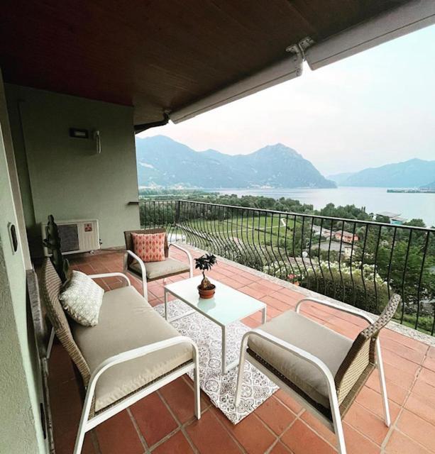 Casa Caponetti Villa Costa Volpino Eksteriør bilde